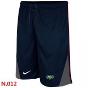 Wholesale Cheap Nike NFL New York Jets Classic Shorts Dark Blue