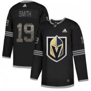 Wholesale Cheap Adidas Golden Knights #19 Reilly Smith Black Authentic Classic Stitched NHL Jersey