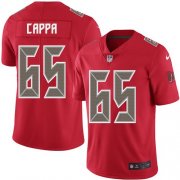 Wholesale Cheap Nike Buccaneers #65 Alex Cappa Red Men's Stitched NFL Limited Rush Jersey