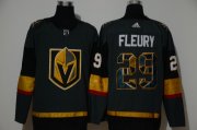 Wholesale Cheap Men's Vegas Golden Knights #29 Marc-Andre Fleury Gray With Team Logo Adidas Stitched NHL Jersey