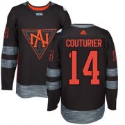 Wholesale Cheap Team North America #14 Sean Couturier Black 2016 World Cup Stitched Youth NHL Jersey