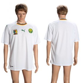 Wholesale Cheap Cameroon Blank Away Soccer Country Jersey