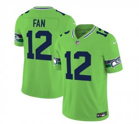 Wholesale Cheap Men\'s Seattle Seahawks #12 Fan 2023 F.U.S.E. Green Limited Football Stitched Jersey