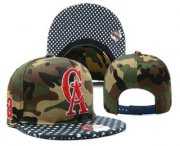 Wholesale Cheap MLB Los Angeles Angels of Anaheim Snapback Ajustable Cap Hat YD 3