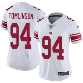 Wholesale Cheap Nike Giants #94 Dalvin Tomlinson White Women\'s Stitched NFL Vapor Untouchable Limited Jersey
