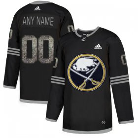 Wholesale Cheap Men\'s Adidas Sabres Personalized Authentic Black Classic NHL Jersey