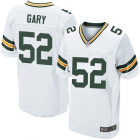 Wholesale Cheap Nike Packers #52 Rashan Gary White Men\'s Stitched NFL Elite Jersey