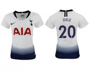 Wholesale Cheap Women's Tottenham Hotspur #20 Dele Home Soccer Club Jersey