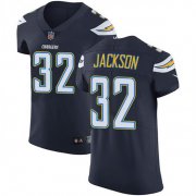Wholesale Cheap Nike Chargers #32 Justin Jackson Navy Blue Team Color Men's Stitched NFL Vapor Untouchable Elite Jersey