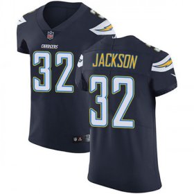 Wholesale Cheap Nike Chargers #32 Justin Jackson Navy Blue Team Color Men\'s Stitched NFL Vapor Untouchable Elite Jersey
