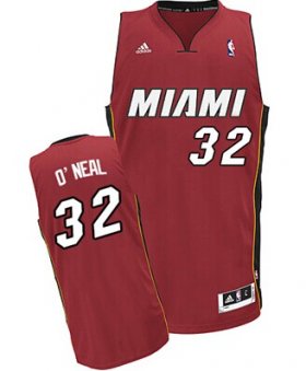 Wholesale Cheap Miami Heat Blank #32 Shaquille O\'neal Red Swingman Jersey