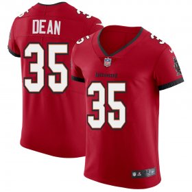 Wholesale Cheap Tampa Bay Buccaneers #35 Jamel Dean Men\'s Nike Red Vapor Elite Jersey