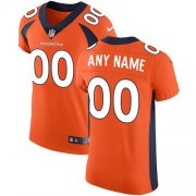 Wholesale Cheap Nike Denver Broncos Customized Orange Team Color Stitched Vapor Untouchable Elite Men's NFL Jersey