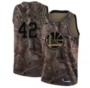 Wholesale Cheap Nike Golden State Warriors #42 Nate Thurmond Camo NBA Swingman Realtree Collection Jersey