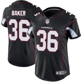 Wholesale Cheap Nike Cardinals #36 Budda Baker Black Alternate Women\'s Stitched NFL Vapor Untouchable Limited Jersey