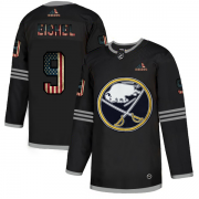 Wholesale Cheap Buffalo Sabres #9 Jack Eichel Adidas Men's Black USA Flag Limited NHL Jersey