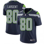 Wholesale Cheap Nike Seahawks #80 Steve Largent Steel Blue Team Color Youth Stitched NFL Vapor Untouchable Limited Jersey