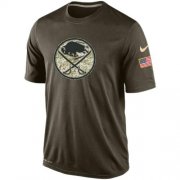 Wholesale Cheap Men's Buffalo Sabres Salute To Service Nike Dri-FIT T-Shirt