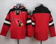 Wholesale Cheap Nike Cardinals Blank Red Player Pullover NFL Hoodie