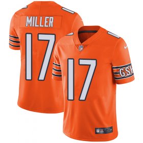 Wholesale Cheap Nike Bears #17 Anthony Miller Orange Men\'s Stitched NFL Limited Rush Jersey