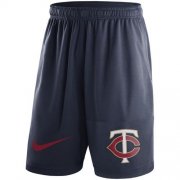 Wholesale Cheap Men's Minnesota Twins Nike Navy Dry Fly Shorts