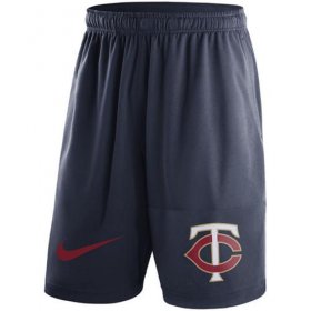 Wholesale Cheap Men\'s Minnesota Twins Nike Navy Dry Fly Shorts