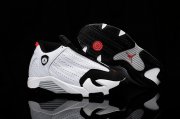 Wholesale Cheap Air Jordan 14 Kid Shoes White/black-red