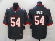 Wholesale Cheap Men's Tampa Bay Buccaneers #54 Lavonte David Gray 2020 NEW Vapor Untouchable Stitched NFL Nike Limited Jersey
