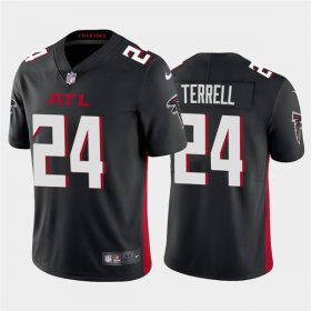 Cheap Men\'s Atlanta Falcons #24 A.J. Terrell New Black Vapor Untouchable Limited Stitched NFL Jersey
