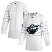 Wholesale Cheap Men's Minnesota Wild Adidas White 2020 NHL All-Star Game Authentic Jersey