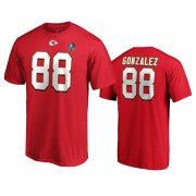 Wholesale Cheap Kansas City Chiefs #88 Tony Gonzalez Red 2019 Hall Of Fame NFL T-Shirt