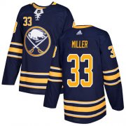 Wholesale Cheap Adidas Sabres #33 Colin Miller Navy Blue Home Authentic Stitched NHL Jersey