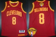 Wholesale Cheap Men's Cleveland Cavaliers #8 Matthew Dellavedova 2016 The NBA Finals Patch Red Jersey
