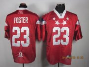 Wholesale Cheap Texans #23 Arian Foster 2011 Red Pro Bowl Stitched NFL Jersey