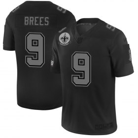 Wholesale Cheap New Orleans Saints #9 Drew Brees Men\'s Nike Black 2019 Salute to Service Limited Stitched NFL Jersey