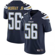 Wholesale Cheap Nike Chargers #56 Kenneth Murray Jr Navy Blue Team Color Men's Stitched NFL Vapor Untouchable Limited Jersey