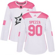 Wholesale Cheap Adidas Stars #90 Jason Spezza White/Pink Authentic Fashion Women's Stitched NHL Jersey