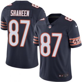 Wholesale Cheap Nike Bears #87 Adam Shaheen Navy Blue Team Color Men\'s Stitched NFL Vapor Untouchable Limited Jersey