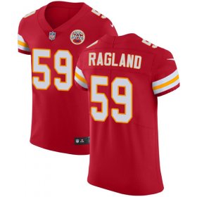 Wholesale Cheap Nike Chiefs #59 Reggie Ragland Red Team Color Men\'s Stitched NFL Vapor Untouchable Elite Jersey