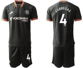 Wholesale Cheap Chelsea #4 Fabregas Third Soccer Club Jersey