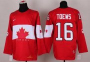 Wholesale Cheap Olympic 2014 CA. #16 Jonathan Toews Red Stitched NHL Jersey