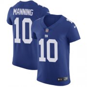Wholesale Cheap Nike Giants #10 Eli Manning Royal Blue Team Color Men's Stitched NFL Vapor Untouchable Elite Jersey