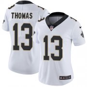 Wholesale Cheap Nike Saints #13 Michael Thomas White Women's Stitched NFL Vapor Untouchable Limited Jersey