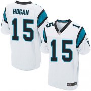 Wholesale Cheap Nike Panthers #15 Chris Hogan White Men's Stitched NFL Elite Jersey