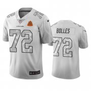 Wholesale Cheap Denver Broncos #72 Garett Bolles White Vapor Limited City Edition NFL Jersey