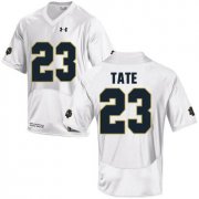 Wholesale Cheap Notre Dame Fighting Irish 23 Golden Tate White College Football Jersey