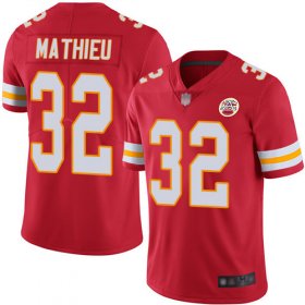 Wholesale Cheap Nike Chiefs #32 Tyrann Mathieu Red Team Color Men\'s Stitched NFL Vapor Untouchable Limited Jersey