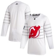 Wholesale Cheap Men's New Jersey Devils Adidas White 2020 NHL All-Star Game Authentic Jersey