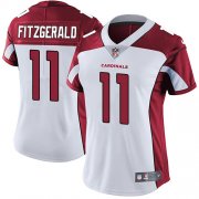 Wholesale Cheap Nike Cardinals #11 Larry Fitzgerald White Women's Stitched NFL Vapor Untouchable Limited Jersey