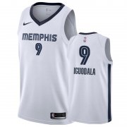 Wholesale Cheap Nike Grizzlies #9 Andre Iguodala White Association Edition Men's NBA Jersey